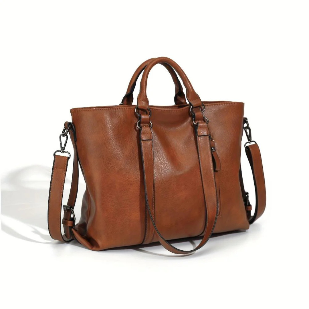 Amara  | Classic Vintage Leather Tote (BUY 1 GET 1 FREE)