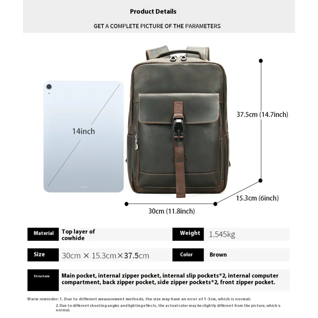 Bravaro | Structured City Backpack