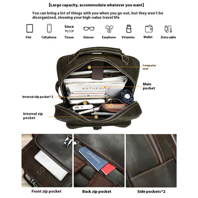 Bravaro | Structured City Backpack