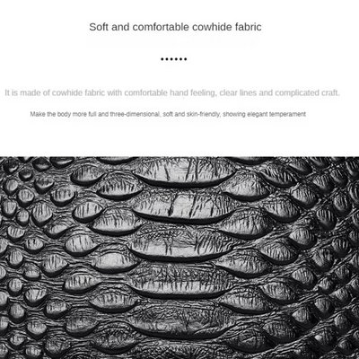 Crovella | Crocodile Texture Shoulder Bag
