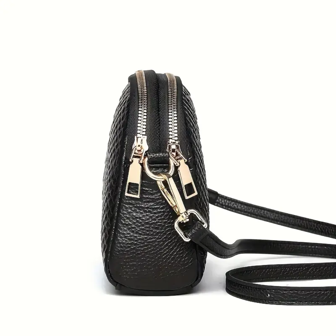 Crovella | Crocodile Texture Shoulder Bag
