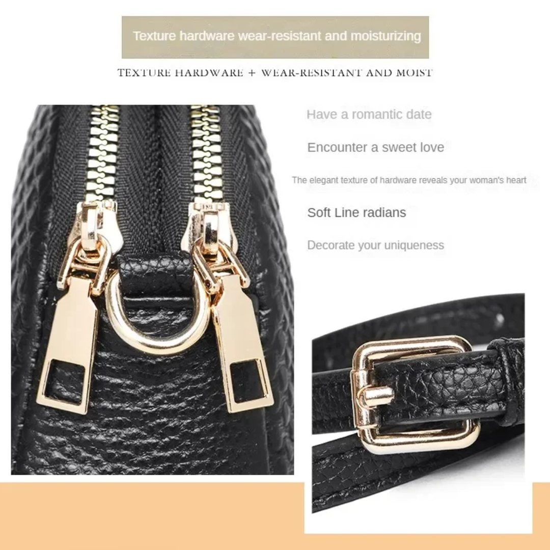 Crovella | Crocodile Texture Shoulder Bag