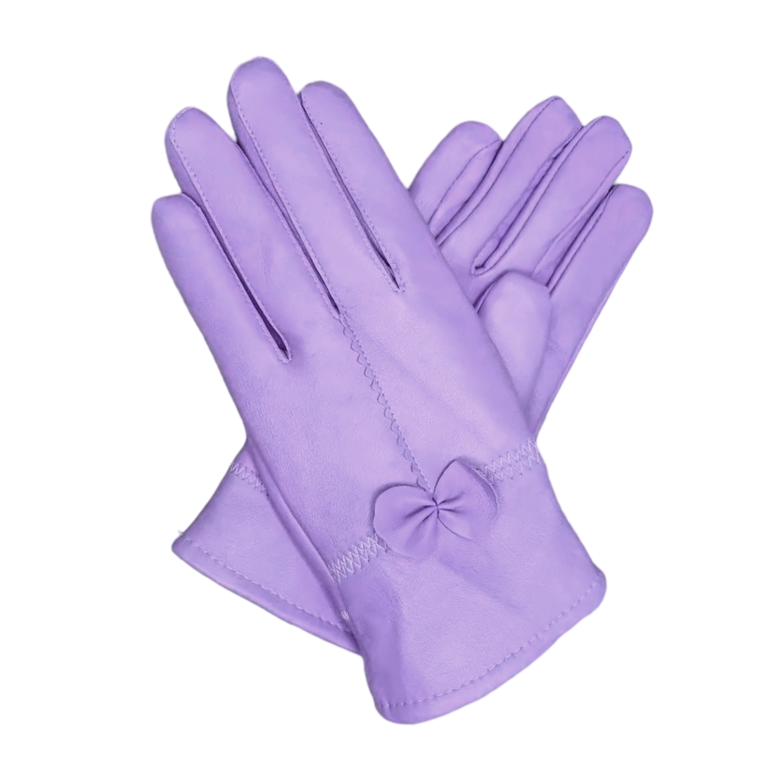 Belinda | Vibrant Bow Detail Gloves