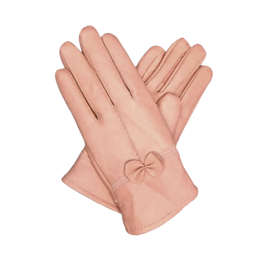 Belinda | Vibrant Bow Detail Gloves