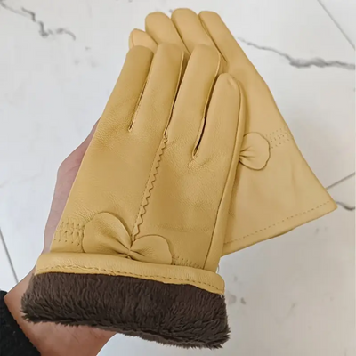 Belinda | Vibrant Bow Detail Gloves