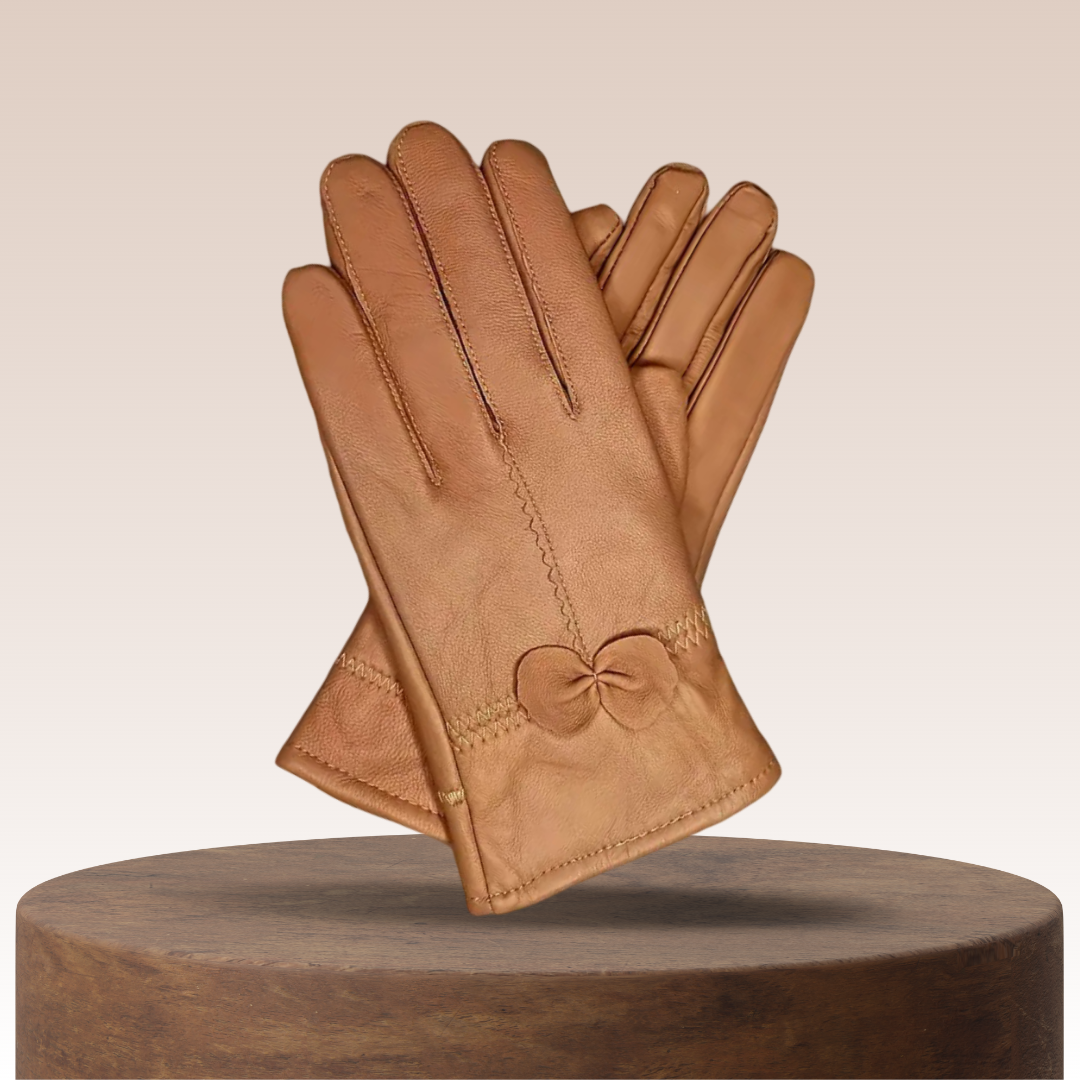 Belinda | Vibrant Bow Detail Gloves