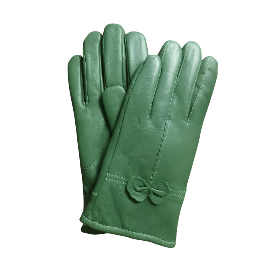 Belinda | Vibrant Bow Detail Gloves