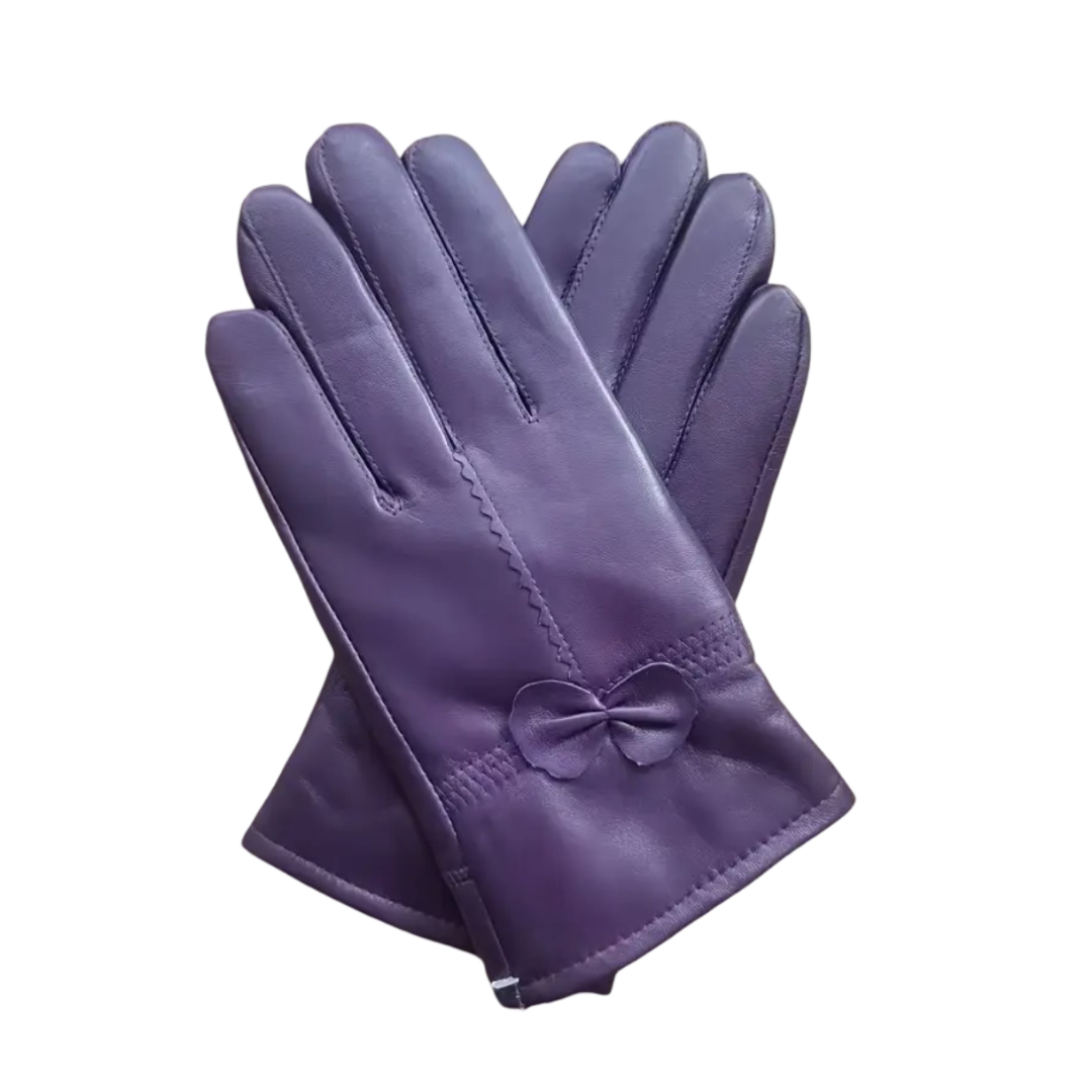 Belinda | Vibrant Bow Detail Gloves
