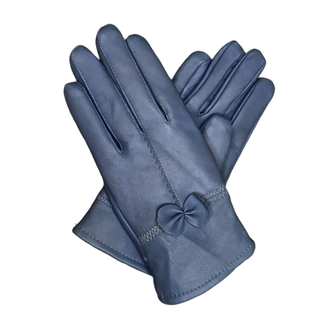 Belinda | Vibrant Bow Detail Gloves